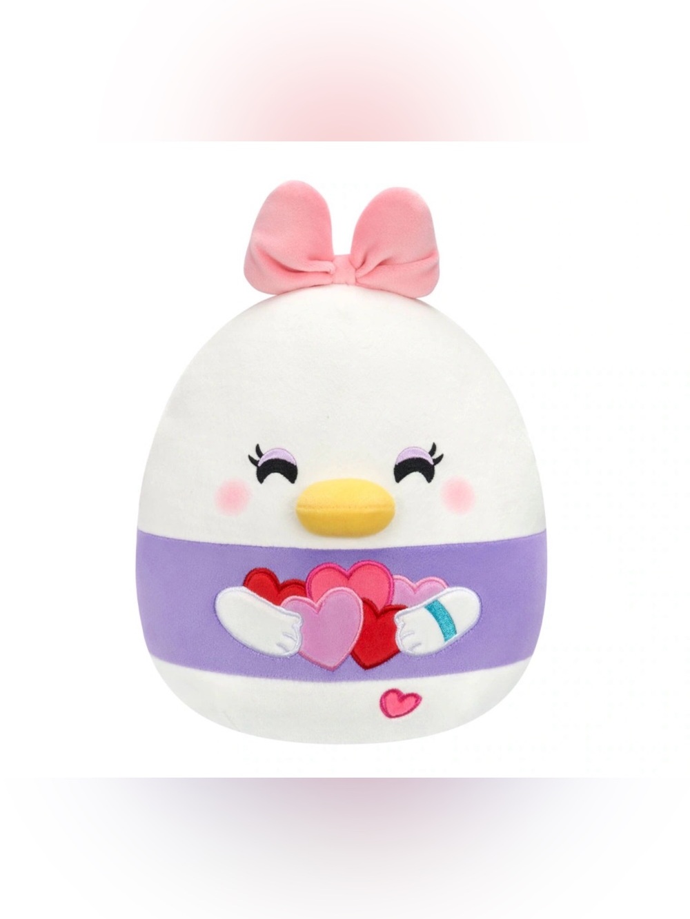 Disneys Daisy Duck - 8” Hearts Squishmallow - NWT No Cancels